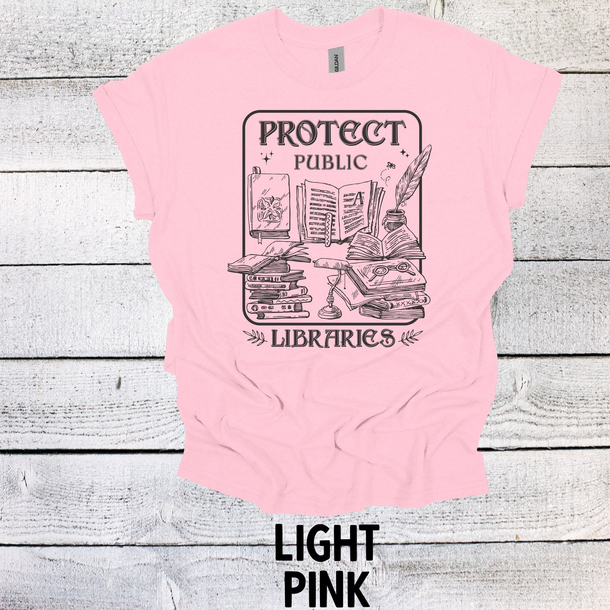 Protect Public Libraries Shirt - Library Lovers Unite - Bookworm Gift, Book Shirt, Book Lovers Shirt, Bookish Shirt, Book Merch