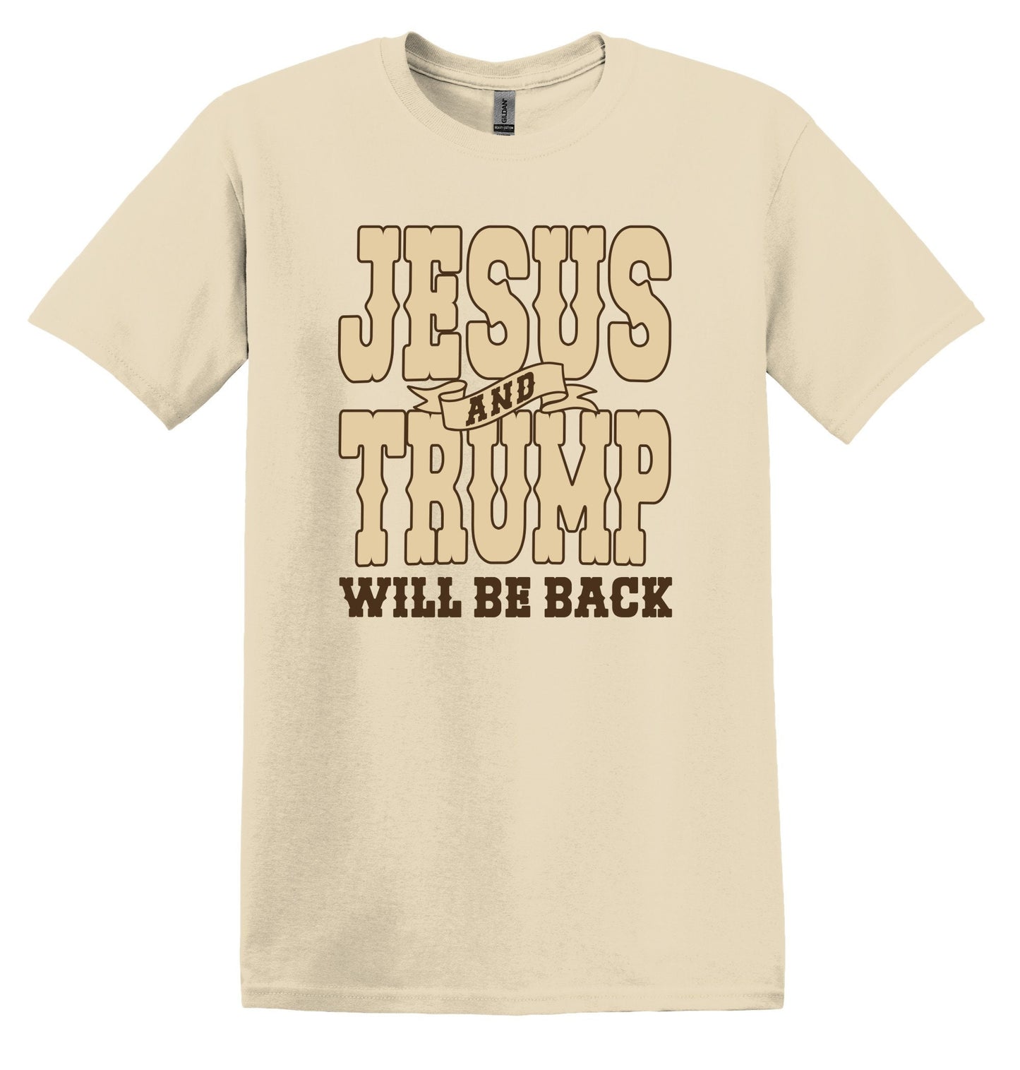 Jesus and Trump Will Be Back Shirt, Trump for President 2024, Republican 2024, Get On Board Trump 2024 Shirt, Trump Shirt, America Shirt