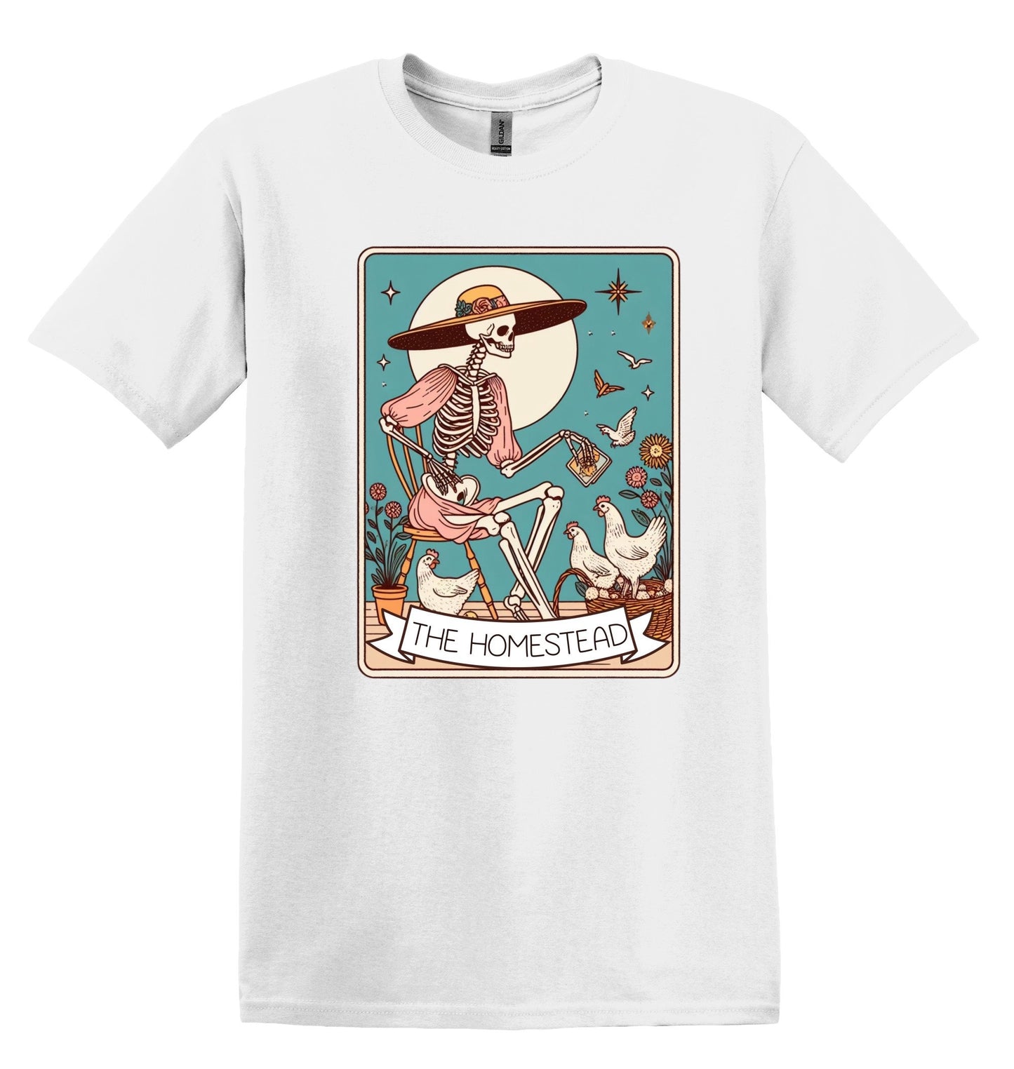 The Homestead Shirt Funny Gift Unisex Shirt Gift for Her Retro Tshirt Vintage Graphic Shirt Joke shirt TShirt Funny Tarot Card Shirt