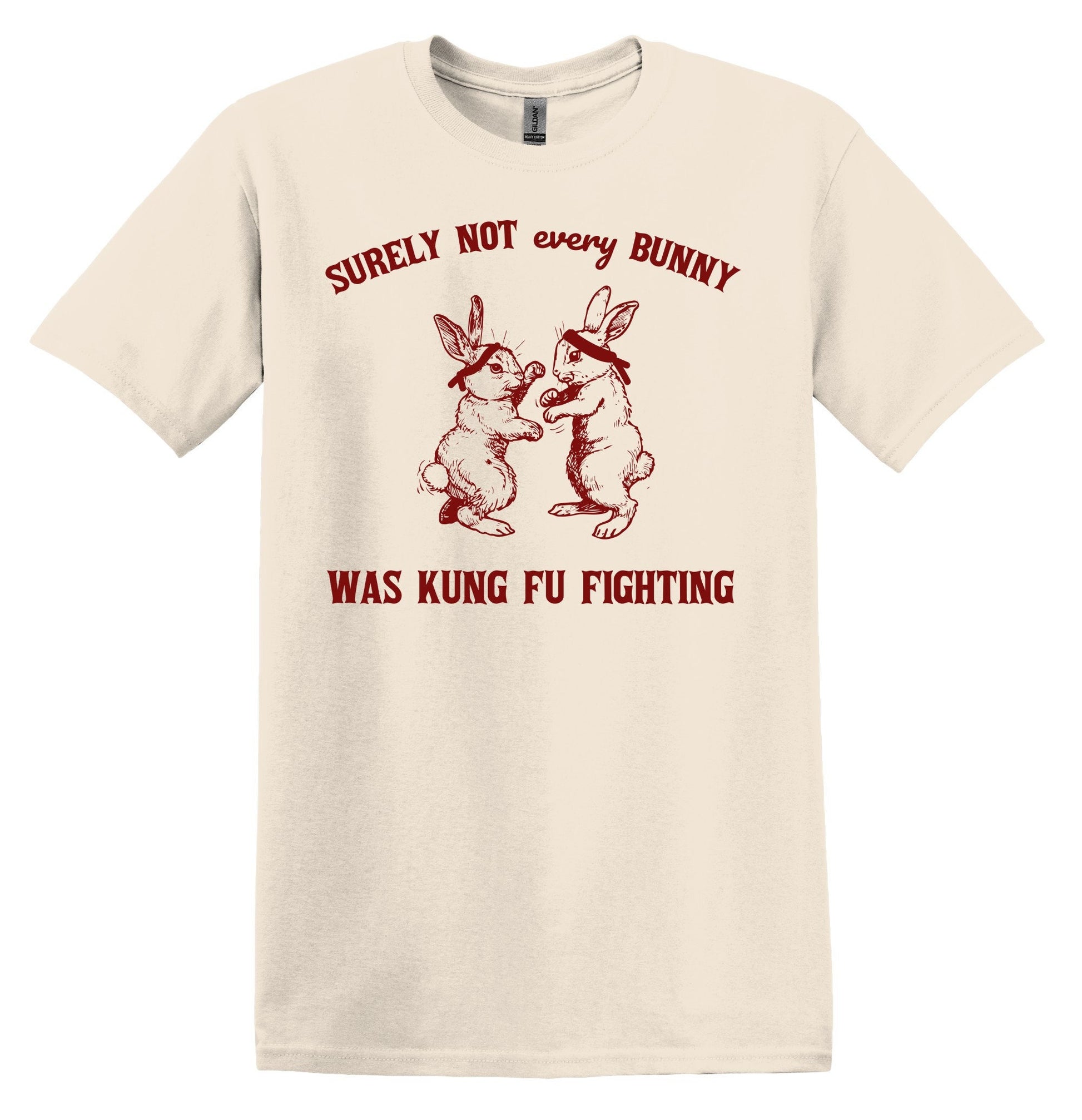 Bunnies Fighting Shirt - Funny Graphic Tee