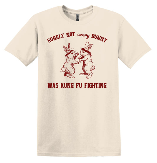 Bunnies Fighting Shirt - Funny Graphic Tee