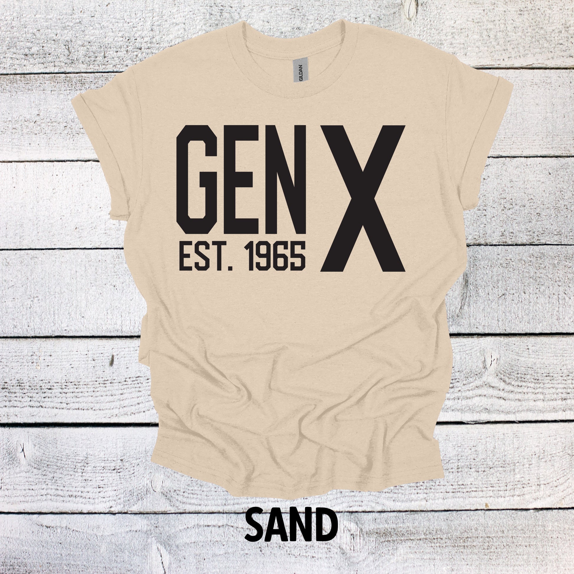 Generation X Est. 1965 Shirt Unisex Shirt Gen X T-Shirt Gen X TShirt Generation X T-Shirt Generation X T-Shirt