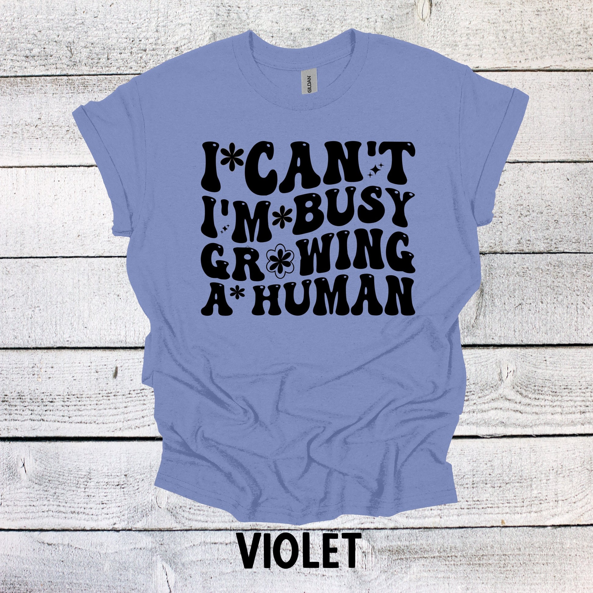 Funny Pregnancy Shirt: I Can't, I'm Busy Growing a Human