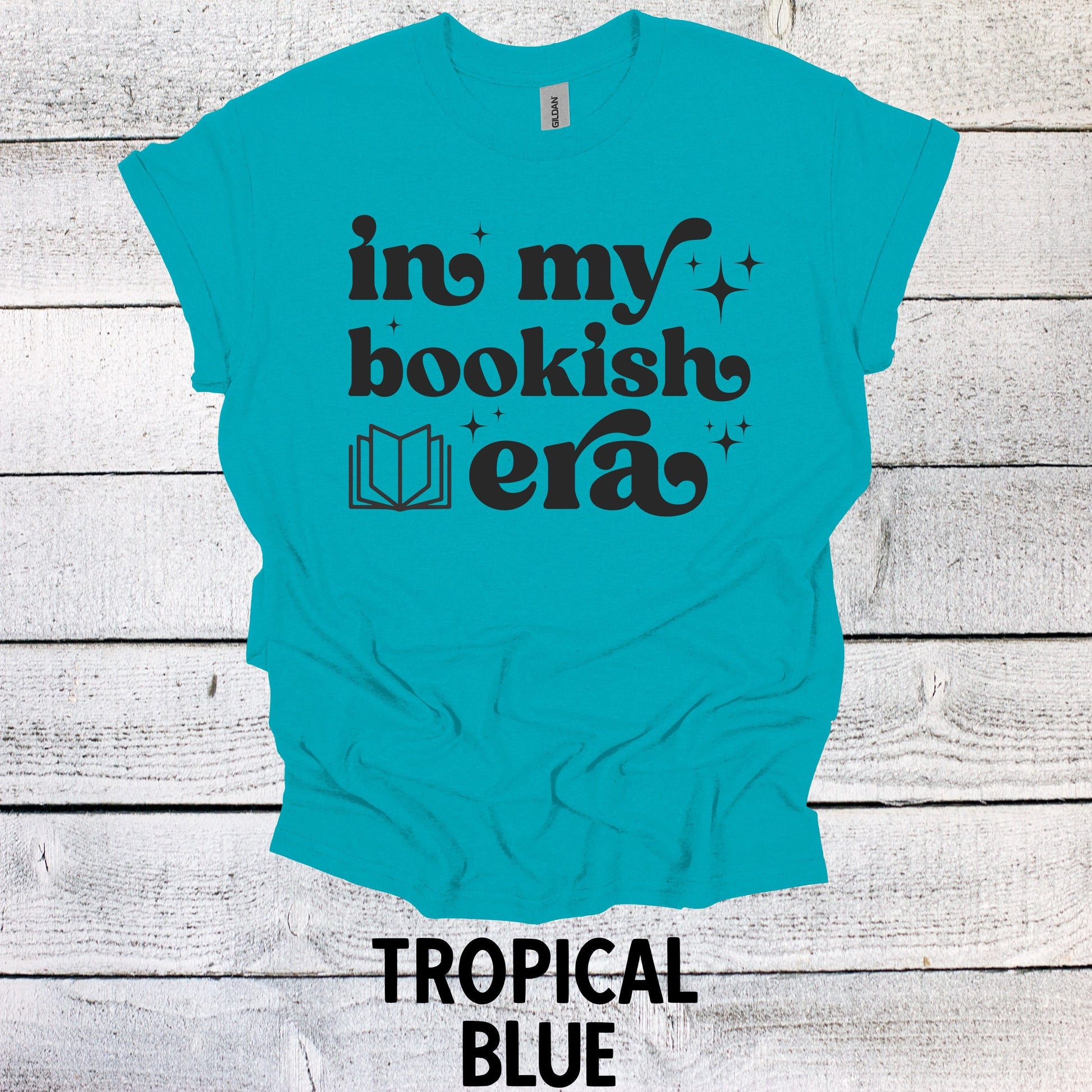 Cozy Reading Attire: 'In My Bookish Era' Book Lover Shirt, Book Shirt, Book Lovers Shirt, Bookish Shirt, Book Merch