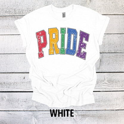 Rainbow Pride Shirt - LGBTQ Tee for All Genders - Pride Month Apparel