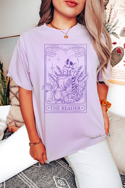 Book Shirt The Reader Book TShirt Book Lover Shirt Book T Shirt women Reading Shirts Book Club Shirt Comfort Colors Book T Shirts for Women