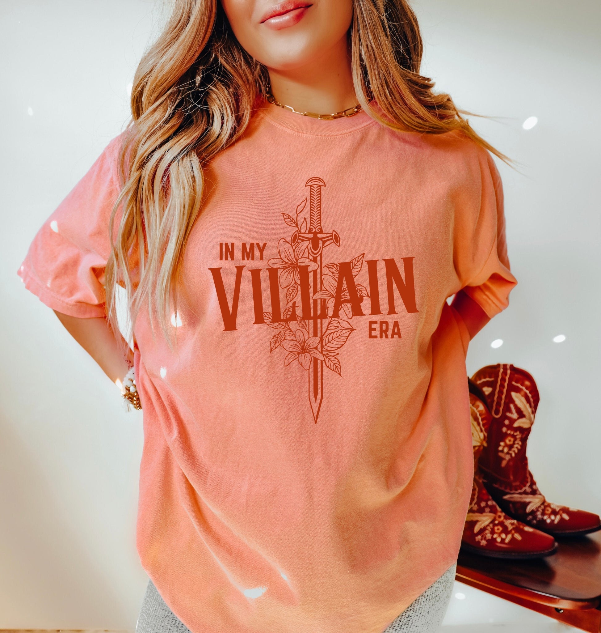 In My Villain Era Shirt, Book shirt, Book Lover Shirt, Reading Shirt Book Club shirt, women's reading shirt