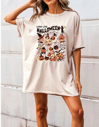 Long Live Halloween Shirt, Cute Halloween T-Shirt, Halloween Shirts, Spooky Season Shirt