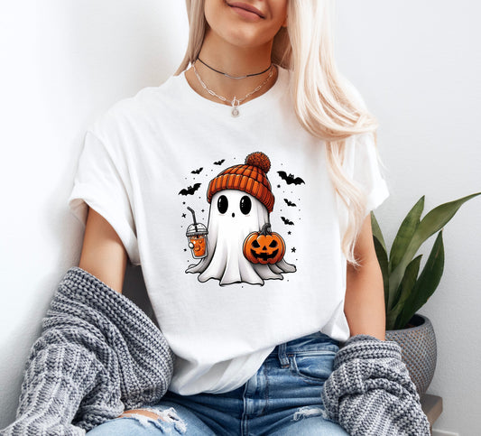 Boy Ghost Halloween Shirt, Cute Ghostie Shirt, Cute Halloween T-Shirt, Halloween Shirts, Spooky Season Shirt