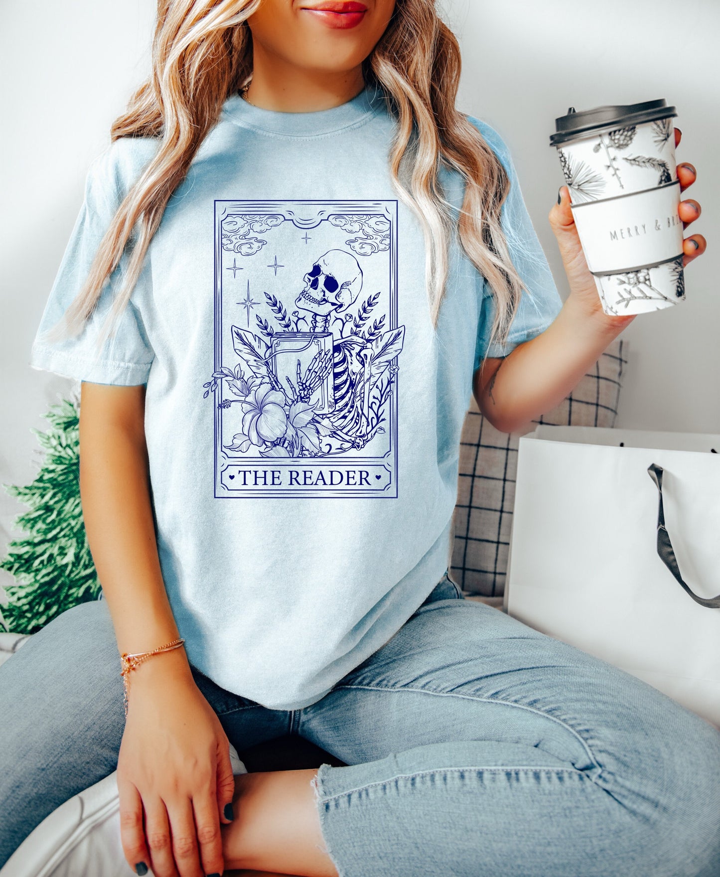 Book Shirt The Reader Book TShirt Book Lover Shirt Book T Shirt women Reading Shirts Book Club Shirt Comfort Colors Book T Shirts for Women