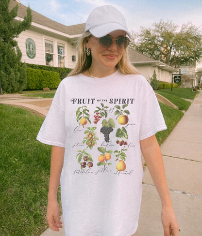 Fruit of the Spirit Christian Shirts, Religious Christian Shirts Bible Verse Shirt Boho Christian Shirt