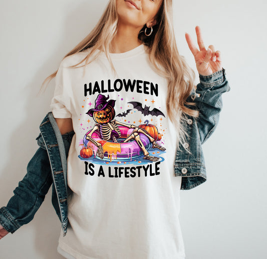 Halloween is a Lifestyle Shirt, Cute Halloween T-Shirt, Halloween Shirts, Spooky Season Shirt