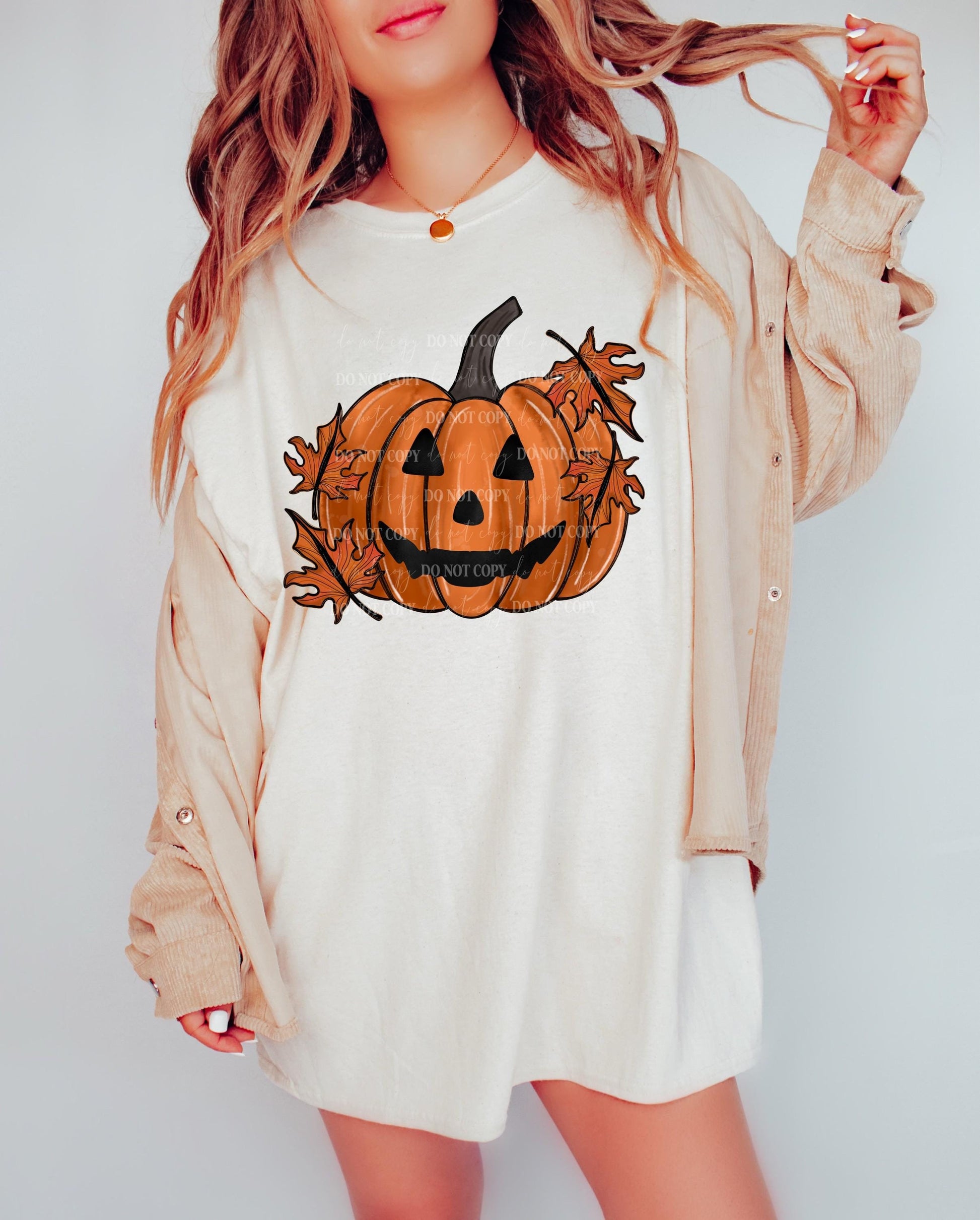 Watercolor Pumpkin Halloween T-Shirt Halloween Shirt, Cute Halloween T-Shirt, Halloween Shirts, Spooky Season Shirt