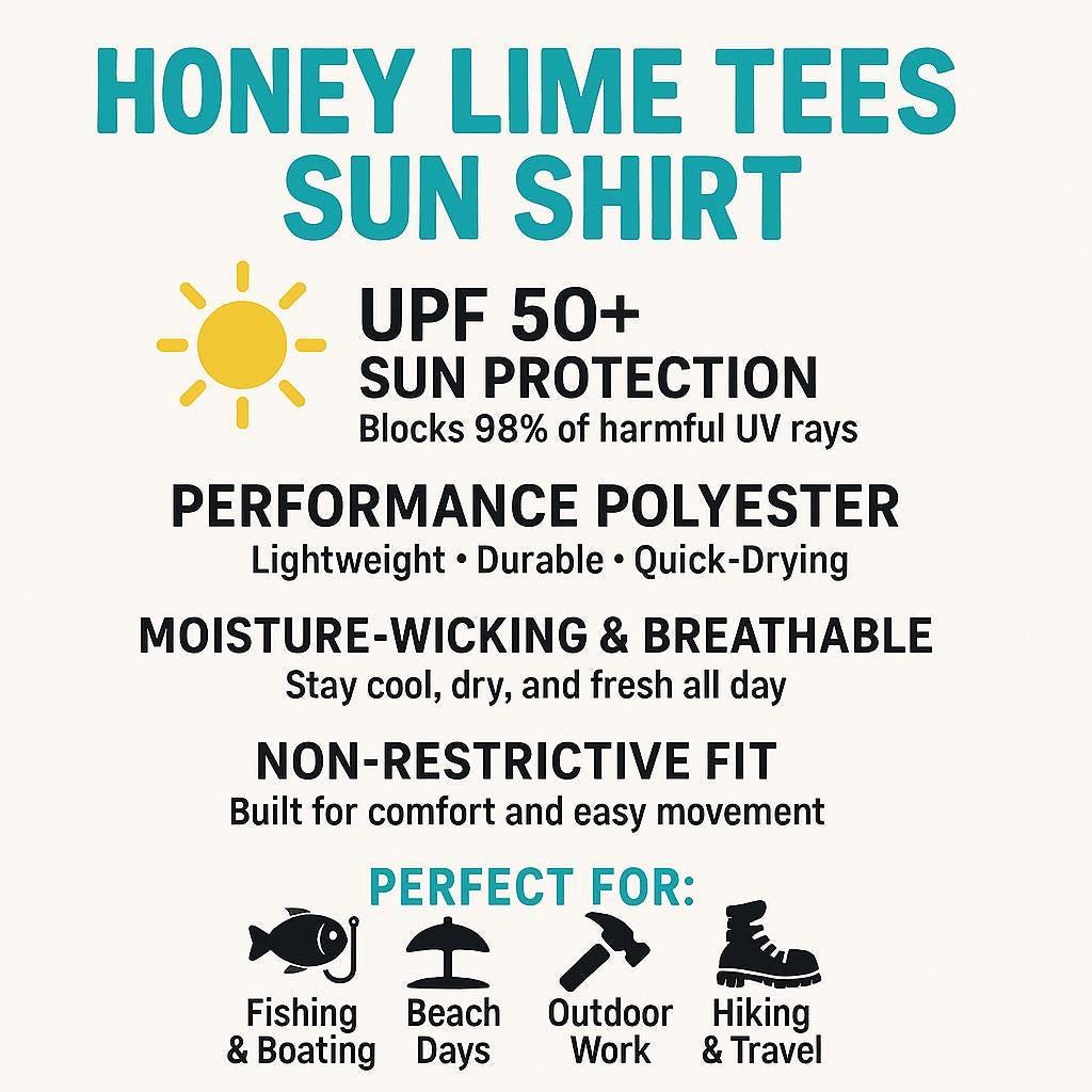 Honey Lime Tees Sun Shirt