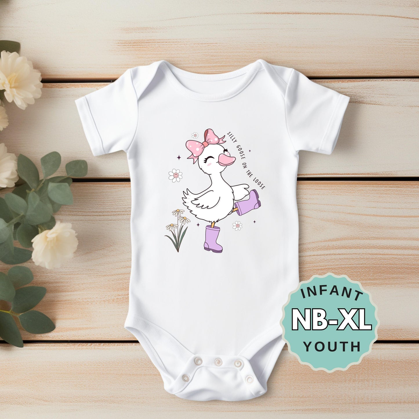 Silly Goose Kids Shirt, Bodysuit, Toddler Shirt