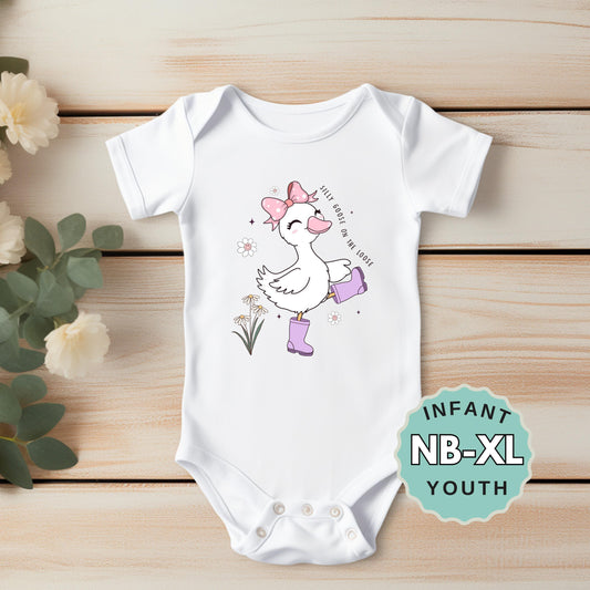 Silly Goose Kids Shirt, Bodysuit, Toddler Shirt