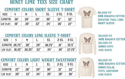 Jeremiah 29:11 butterfly shirt, Christian tee, comfort colors t-shirt, Christian Sweatshirt, Long Sleeve Butterfly Jesus Shirt