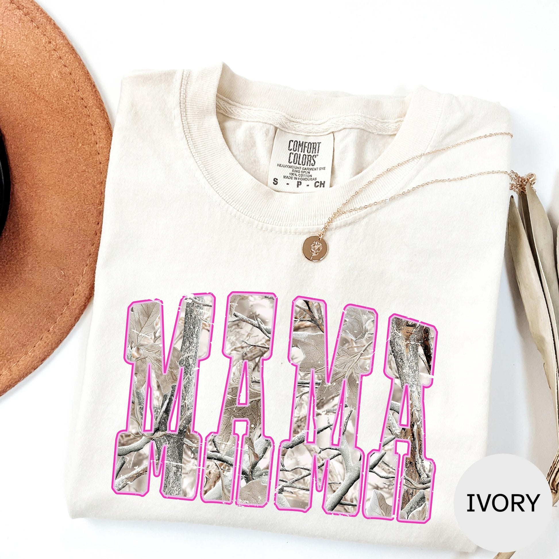 camo mama shirt hunting design country mom tee outdoorsy motherhood top pink outline camo print mama t-shirt funny mom gift comfort colors