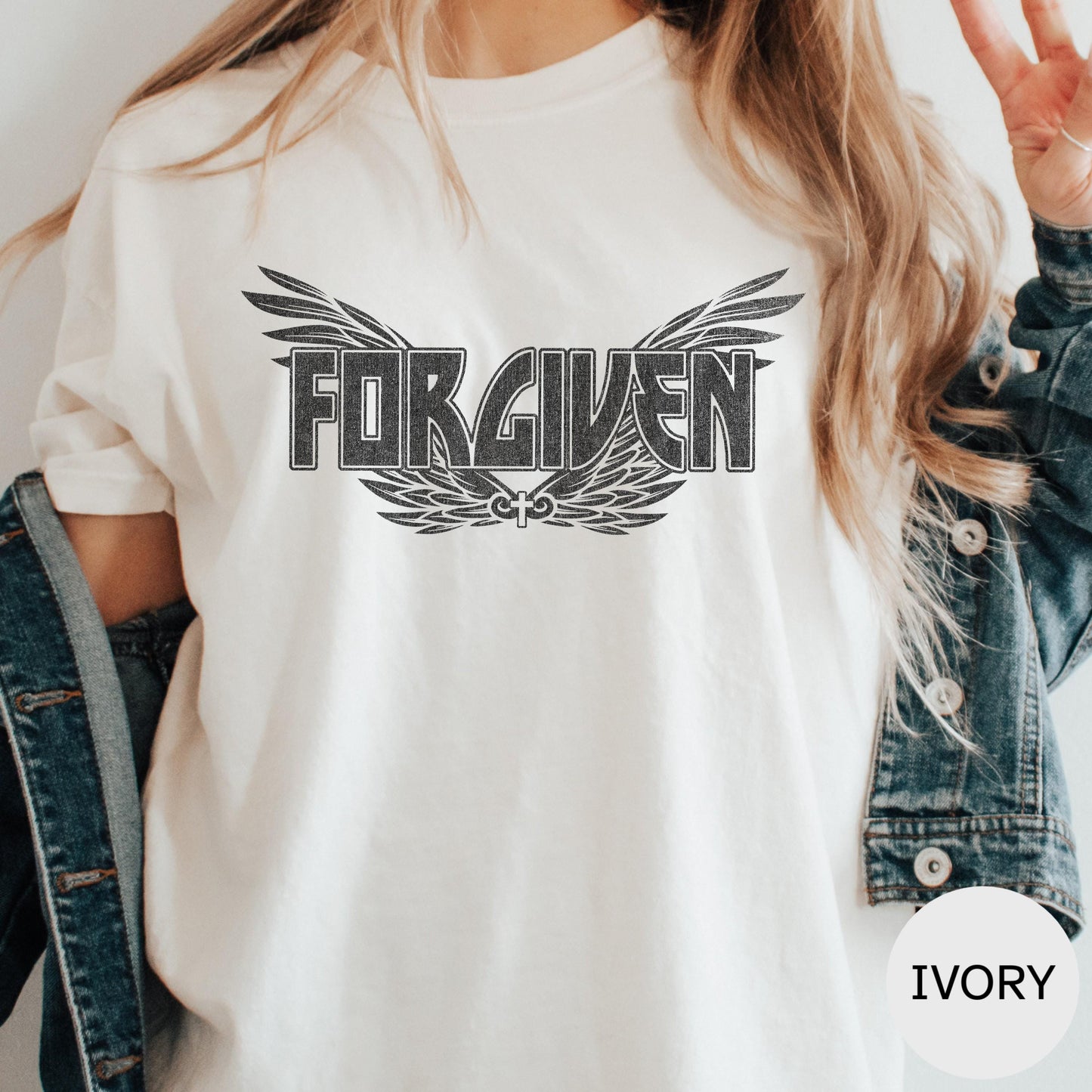 forgiven christian shirt faith graphic tee comfort colors tshirt sweatshirt gildan hoodie jesus cross top womens christian gift apparel