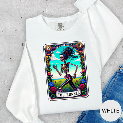 The Runner Tarot Card Shirt Runner shirt Funny Gift Graphic Tee Trendy Shirt Unisex TShirt oversized shirt Streetwear Meme TShirt Funny Gift