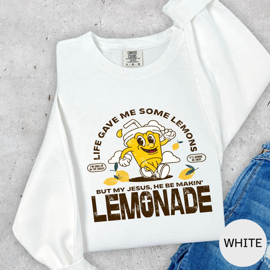 Jesus Lemonade Christian Shirt - Funny Bible Verse, Soft White Tee