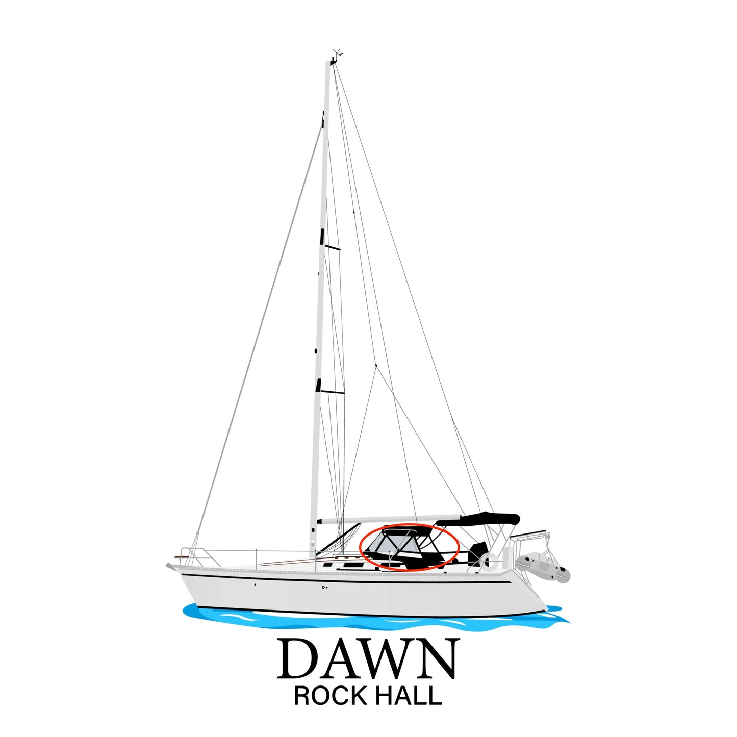 Custom Boat Design Add On Personalized Boat Illustration Digital Drawing Artwork for Shirt Orders Fishing Boat Yacht Pontoon Catamaran