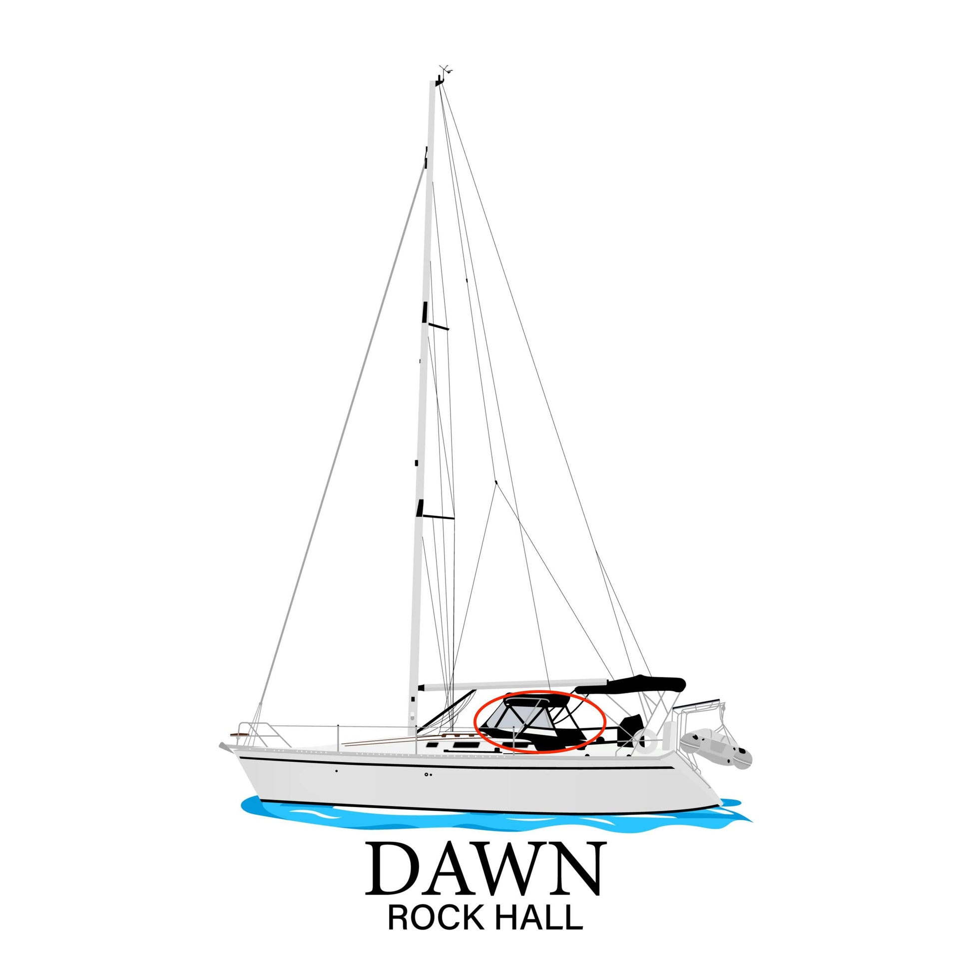 Custom Boat Design Add On Personalized Boat Illustration Digital Drawing Artwork for Shirt Orders Fishing Boat Yacht Pontoon Catamaran