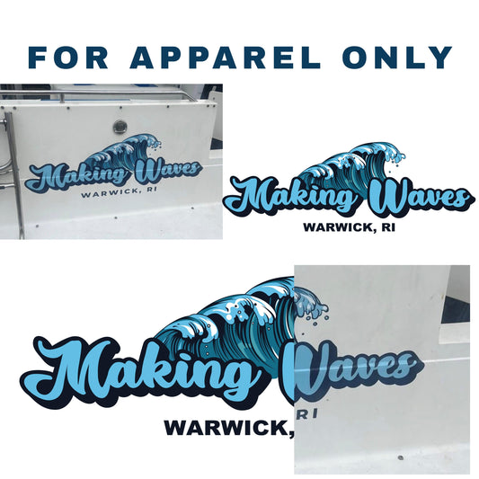 Custom Boat Logo Drawing for Shirts, Boat Artwork for Apparel, Custom Boat Shirt Design, Boat Logo Drawing for T Shirts Hoodies UPF