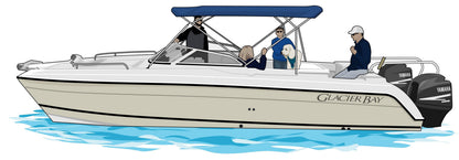 Custom Boat Drawing Artwork • Personalized Boat Illustration • Nautical Art Gift