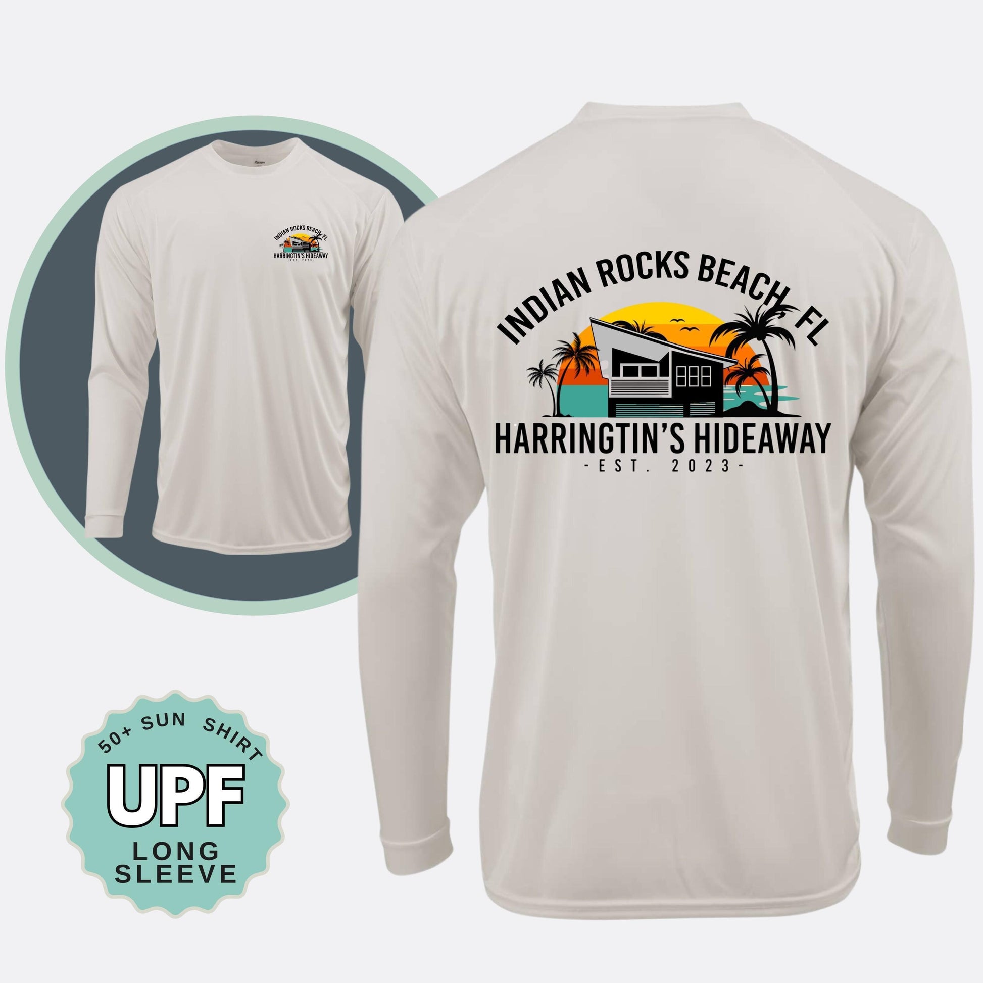 Custom UPF50+ Sun Protection Long Sleeve Shirt: Family Outdoor Sunshirt