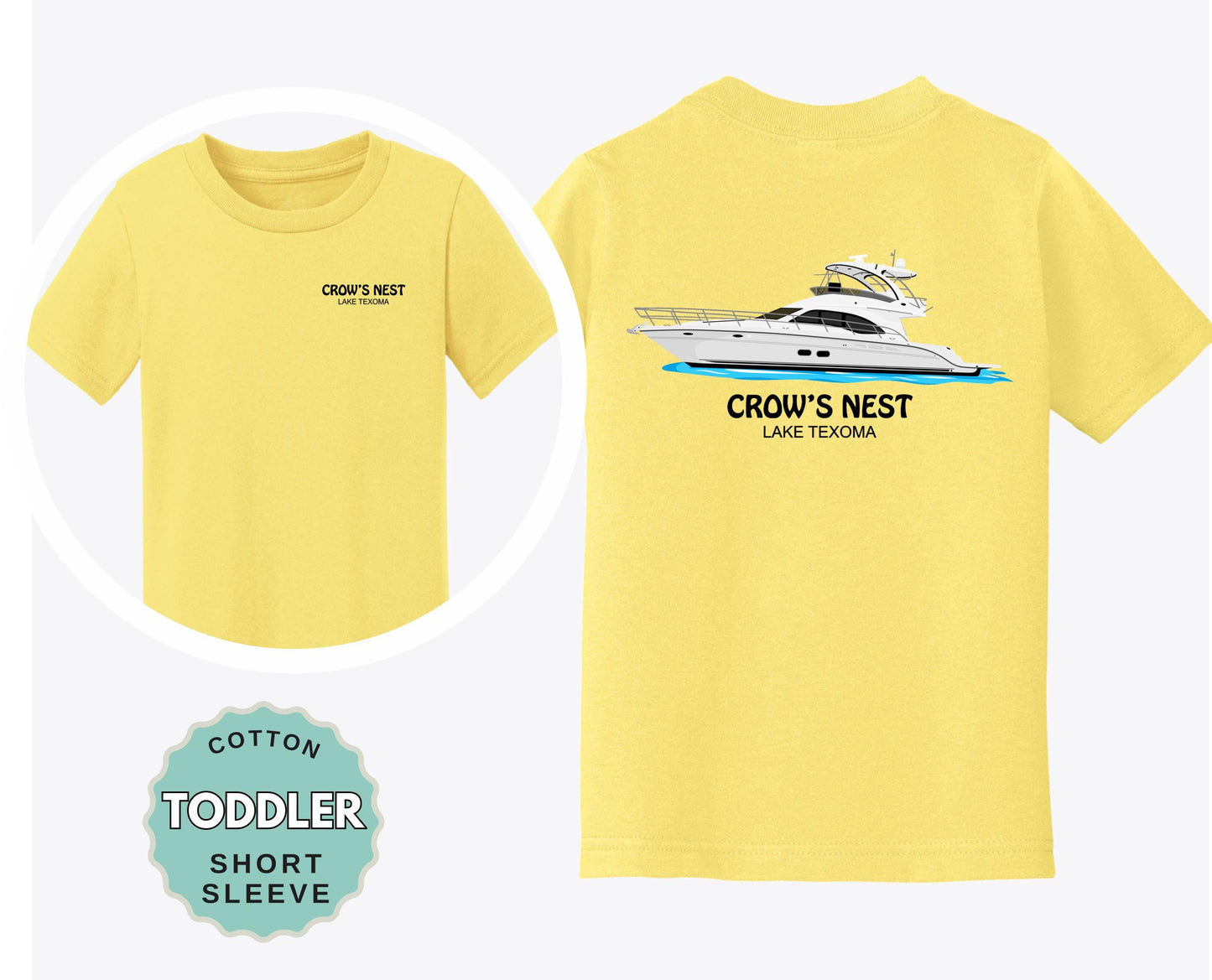 Custom Toddler Boat Shirt Matching Boat Shirt