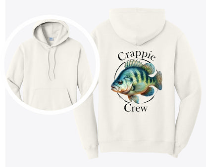 Crappie Crew Fishing Hoodie, Fishing Gift