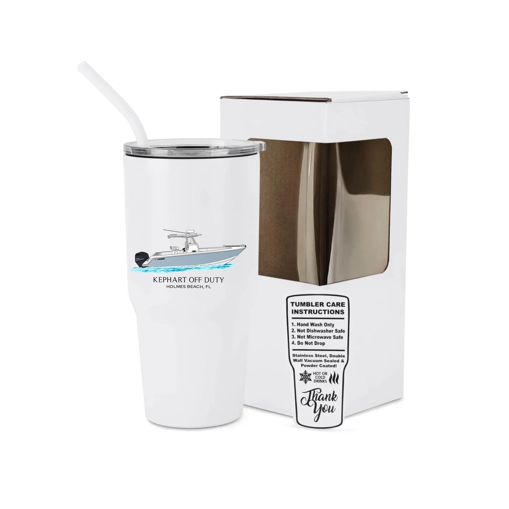 30 oz insulated tumbler custom logo stainless steel travel cup personalized business gift drinkware with lid and straw