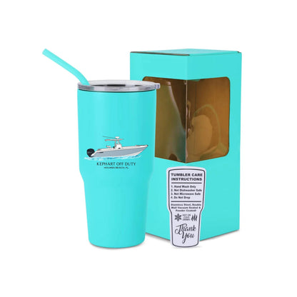 30 oz insulated tumbler custom logo stainless steel travel cup personalized business gift drinkware with lid and straw