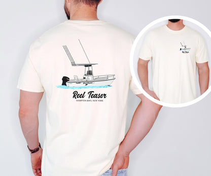 Personalized Boat Shirt Add Your Boat Image Custom Boating Tee Boat Owner Gift Idea Marina Lake Life Shirt