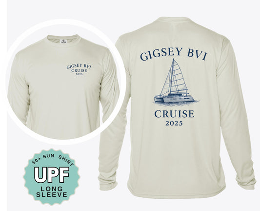 family matching upf 50 shirts long sleeve crew performance sun protection tops moisture wicking fabric adult youth toddler sizes