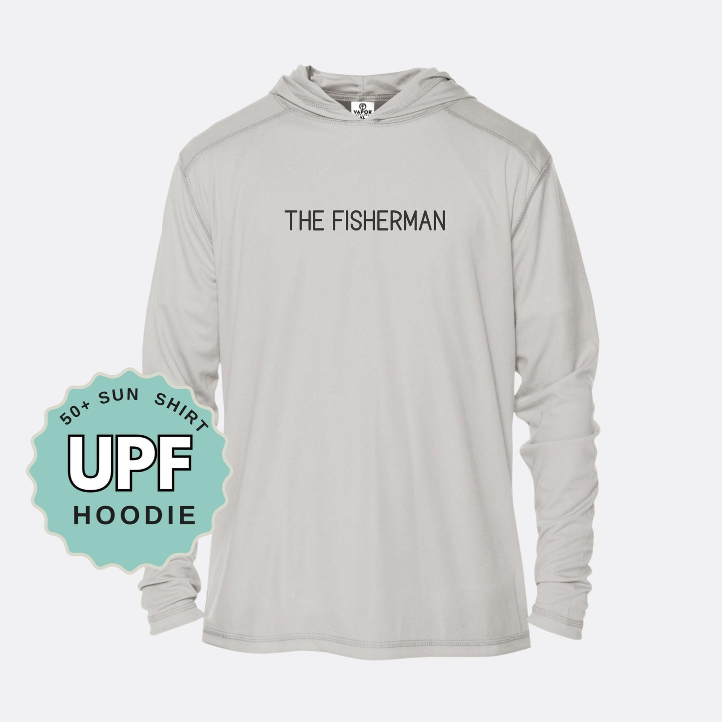 The Fisherman UPF 50+ Hoodie: Long Sleeve Sun Protection Fishing Shirt