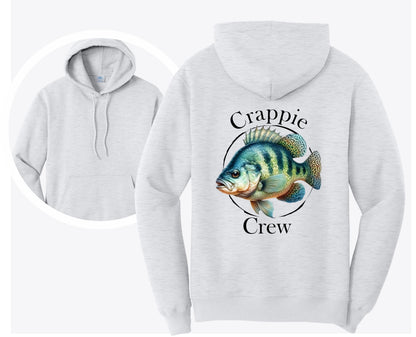 Crappie Crew Fishing Hoodie, Fishing Gift