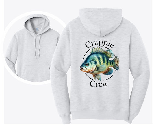 Crappie Crew Fishing Hoodie, Fishing Gift