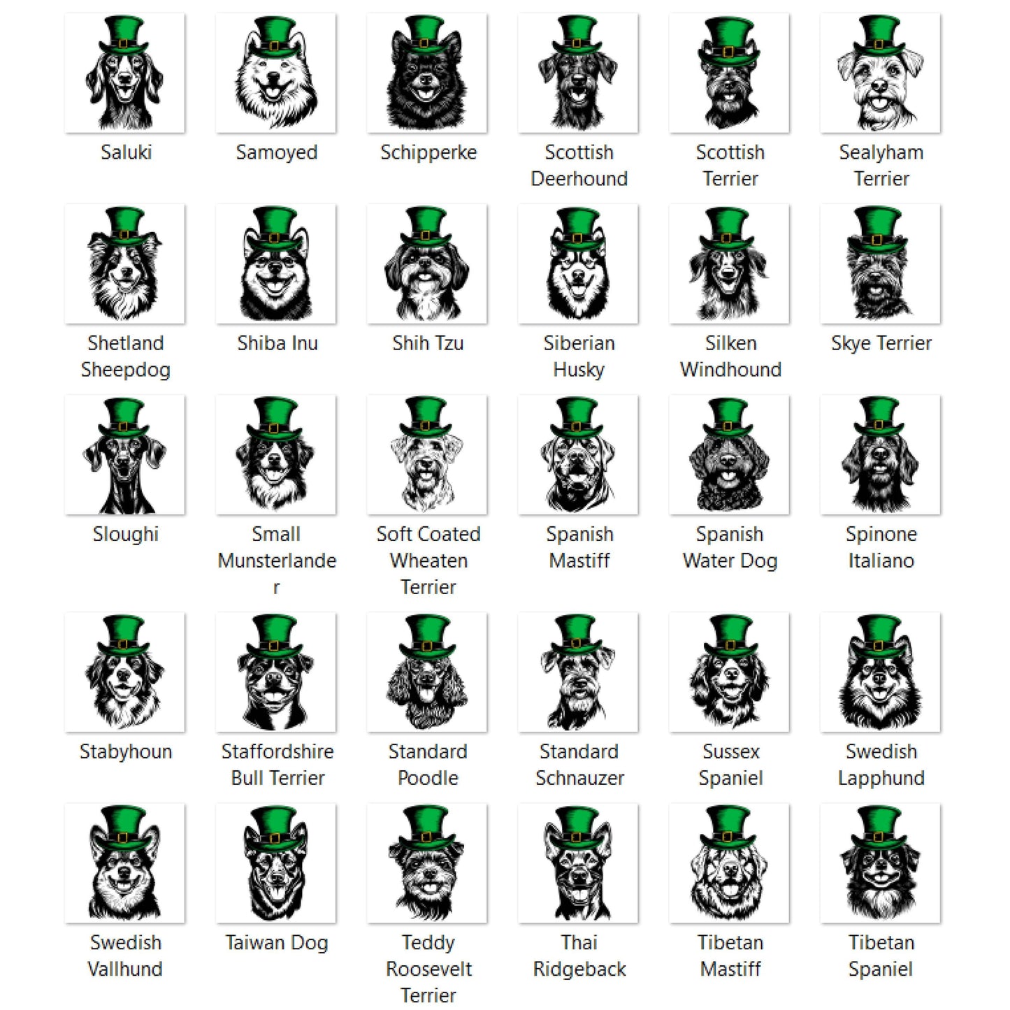 St. Patrick's Day Dog You Choose Graphic T-shirt or Sweatshirt