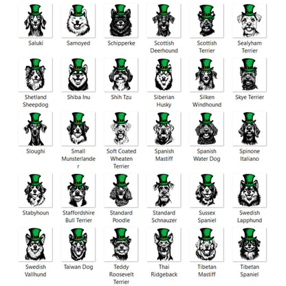 St. Patrick's Day Dog You Choose Graphic T-shirt or Sweatshirt
