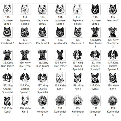 Dog Outline You Choose E-P Graphic T-shirt or Sweatshirt