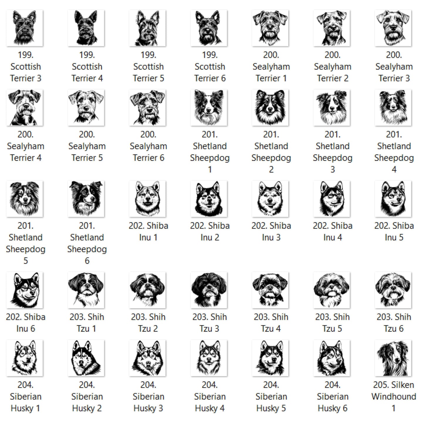Dog Outline You Choose P-Y Graphic T-shirt or Sweatshirt