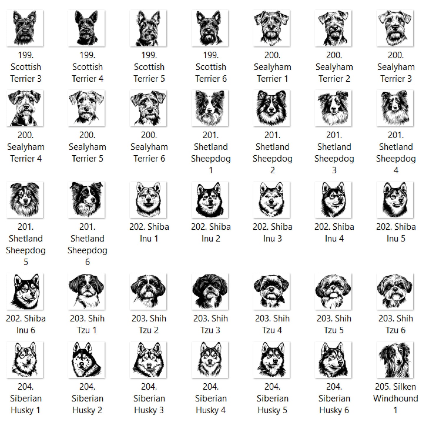 Dog Outline You Choose P-Y Graphic T-shirt or Sweatshirt