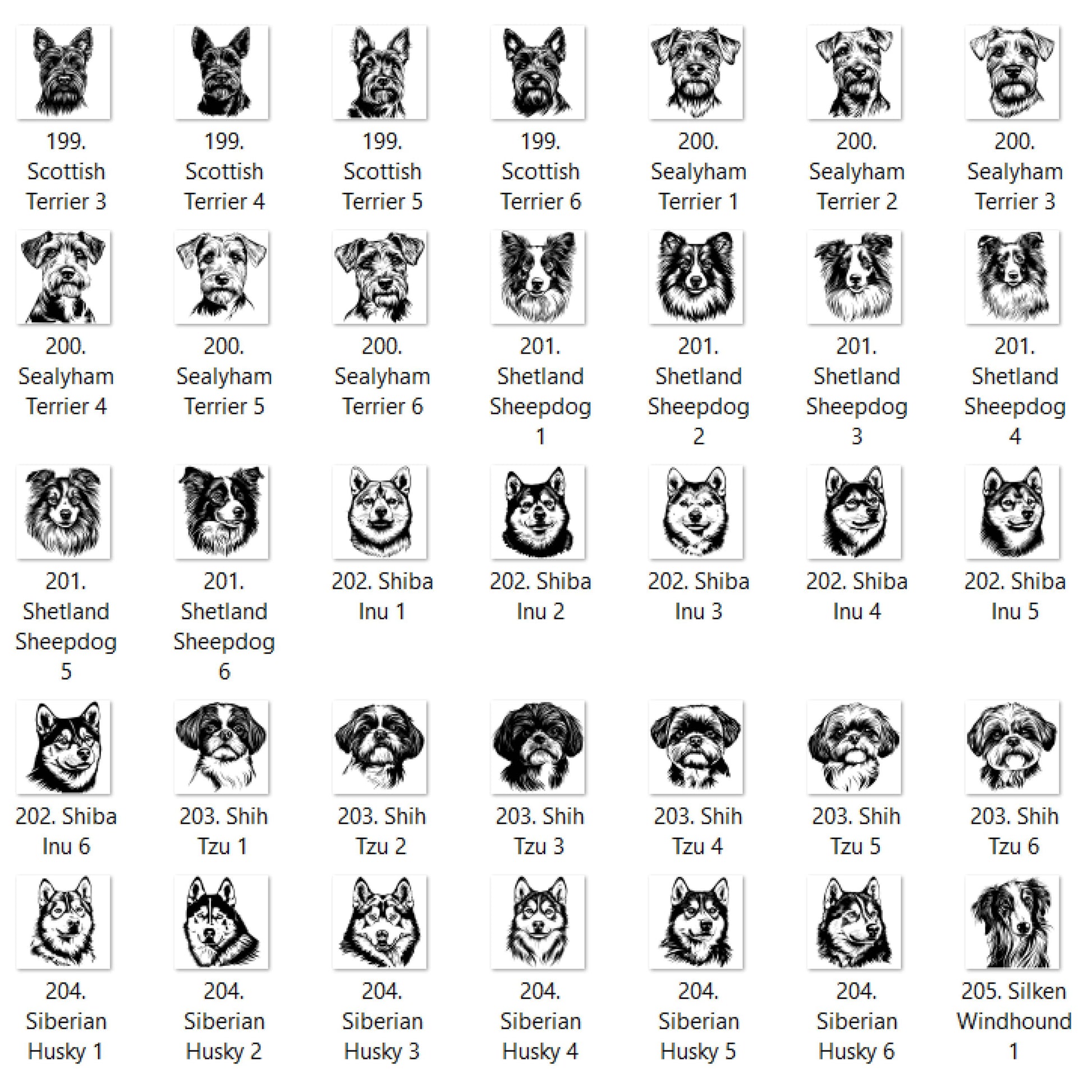 Dog Outline You Choose P-Y Graphic T-shirt or Sweatshirt