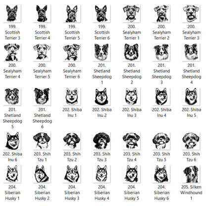 Dog Outline You Choose P-Y Graphic T-shirt or Sweatshirt