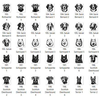Dog Outline You Choose P-Y Graphic T-shirt or Sweatshirt