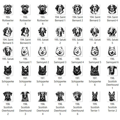 Dog Outline You Choose P-Y Graphic T-shirt or Sweatshirt