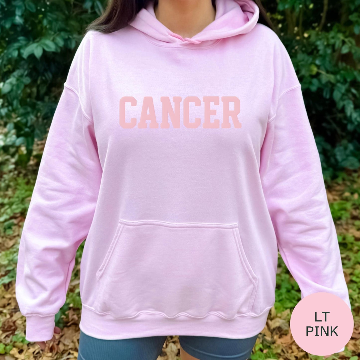CANCER Zodiac Puff Print HOODIE Birthday Horoscope
