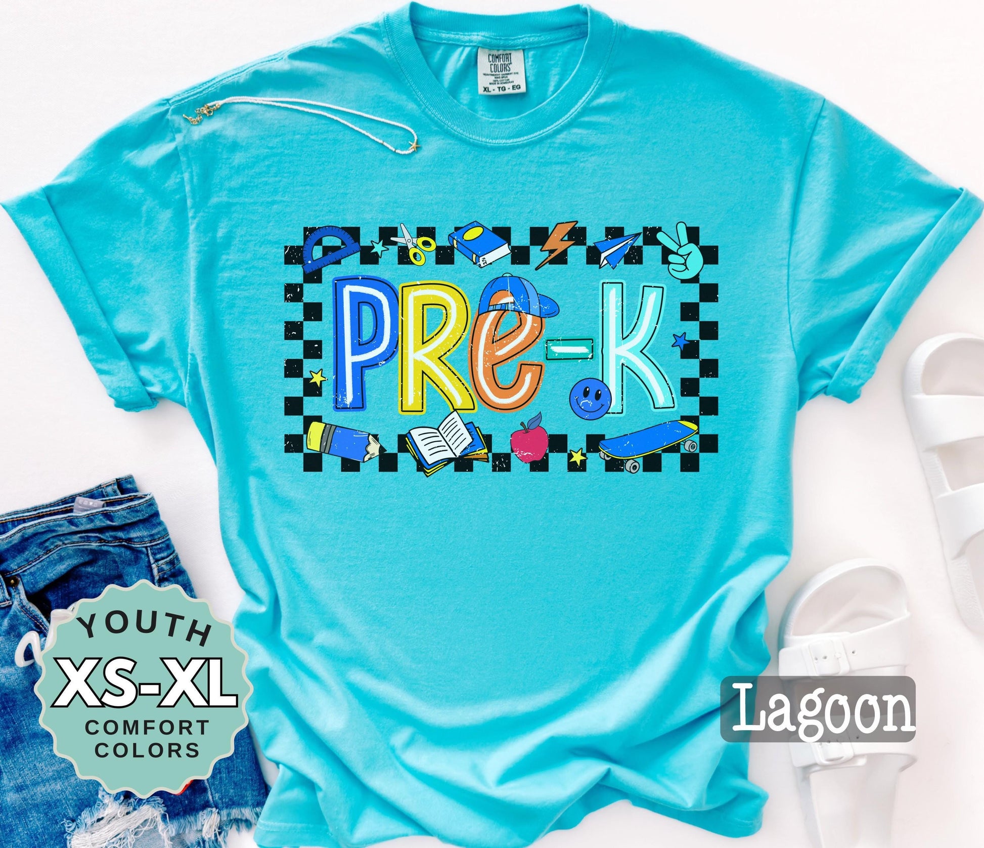 Pre-K Boys Back to School Shirt: Colorful Preschool Tee